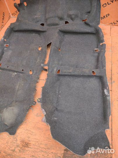 Ковер пола Toyota Corolla Fielder NZE141 1NZ-FE