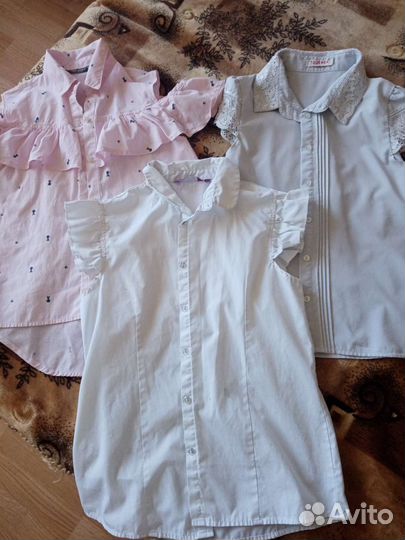 Блузка школьная