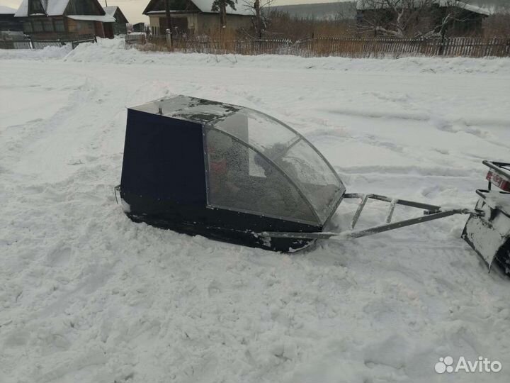 Сани волокуши для снегохода
