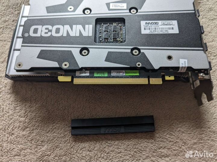 Видеокарта inno3D GeForce RTX 2060 twin X2 6 GB