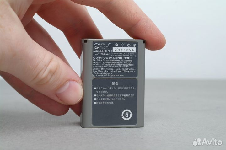 Аккумулятор Olympus BLN-1