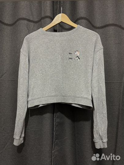 Свитшот pull and bear укороченный