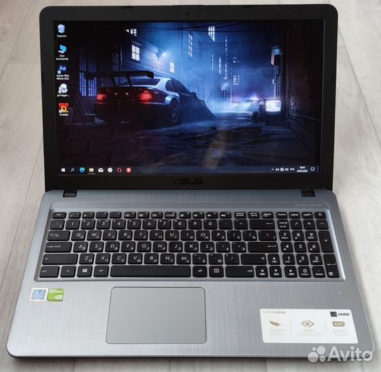 Игровой Asus\intel 8 GEN\MX 110 2g\DDR4 8gb\акб 4ч