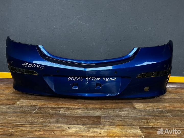 Бампер задний Opel Astra h GTC (купе)
