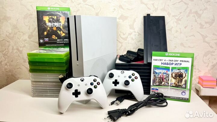 Xbox One S + Игры 947 и Доставка