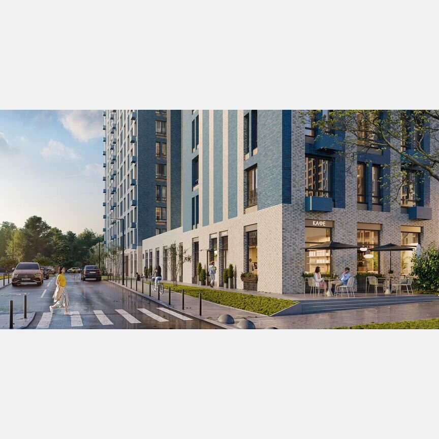 1-к. квартира, 40,9 м², 15/17 эт.