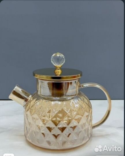 Чайник заварочный стеклянный