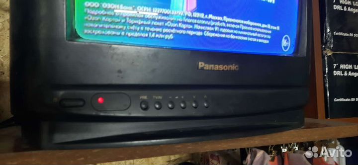 Телевизор Daewoo KR14E5 и Panasonic 14 дюймов
