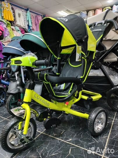 Новый детский велосипед