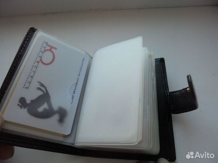 Визитн Moro&Jenny ориг натур кожа+pla.studio кожза