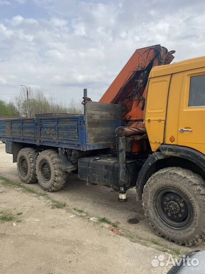 КАМАЗ 4310 с КМУ, 1990