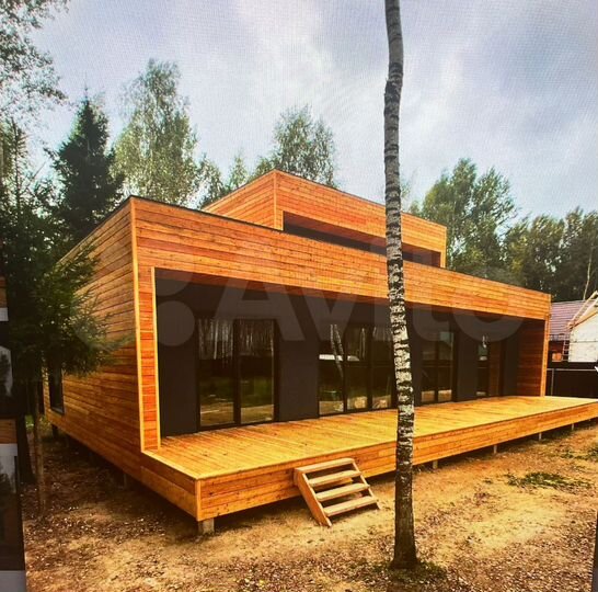 Коттедж 135 м² на участке 10 сот.