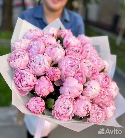Пионы Букеты Цветы Доставка