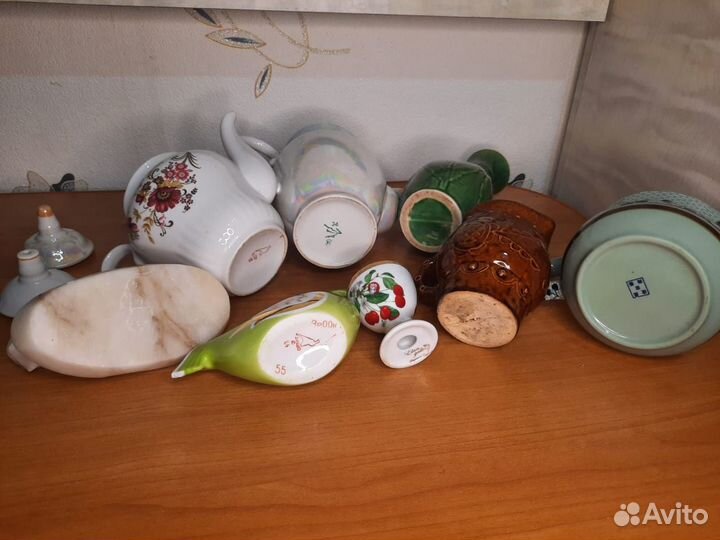 Чайники, ваза, соусница и т. д. СССР