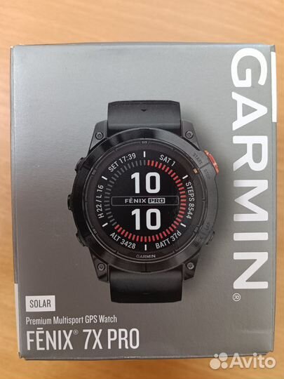 Часы Garmin Fenix 7X pro solar edition