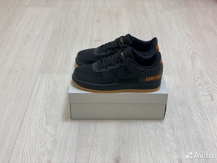 Кроссовки Nike Air Force 1 Gore-Tex Black (36-45)