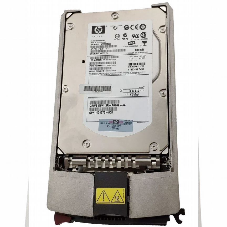[412751-013] Жесткий Диск Hp Bf0368b269 36,4gb U320scsi 3.5" 412751-013