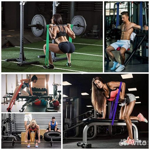 Резинка для фитнеса, max - 45 кг