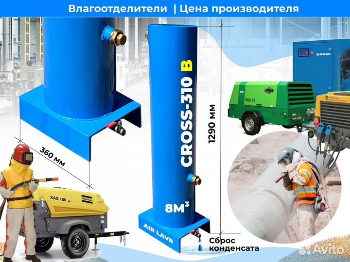 Влагоотделитель 8000 л/м