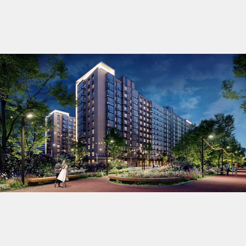 1-к. квартира, 35,5 м², 8/12 эт.