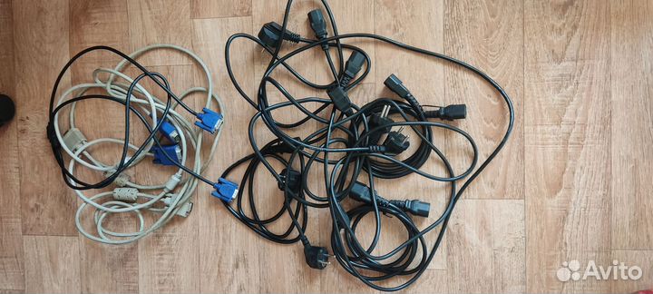 Провода питания для пк и мониторов