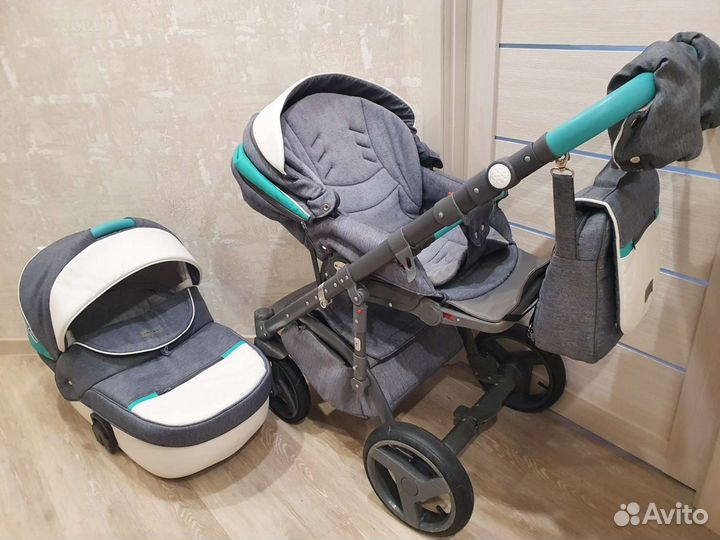 Коляска 2 в 1 adamex massimo sport