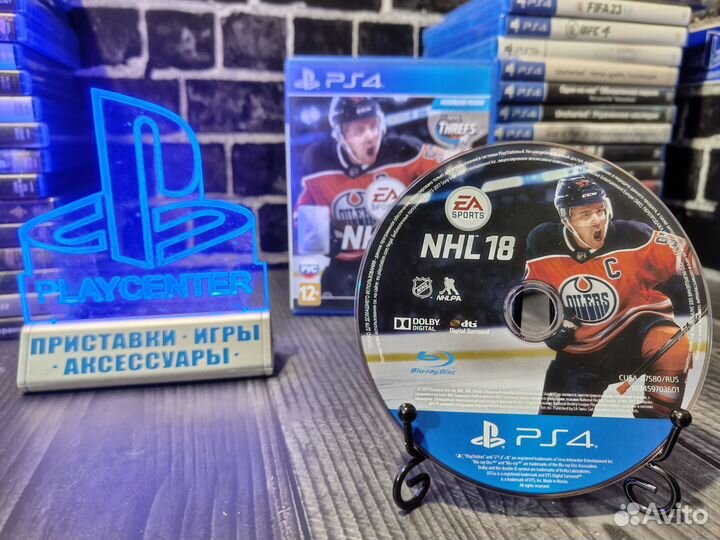 NHL18 PS4 диск