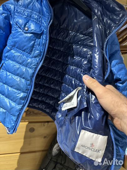 Пуховик Moncler оригинал 116 см