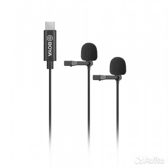 Микрофон Boya BY-M3D с разъемом USB Тype-C