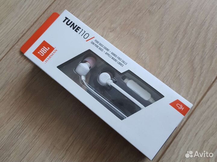 Наушники JBL T110 новые