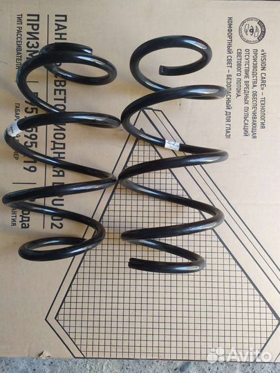 Пружины на hyundai solaris