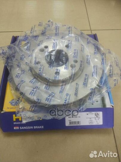 Диск тормозной передний SD1071 Sangsin brake