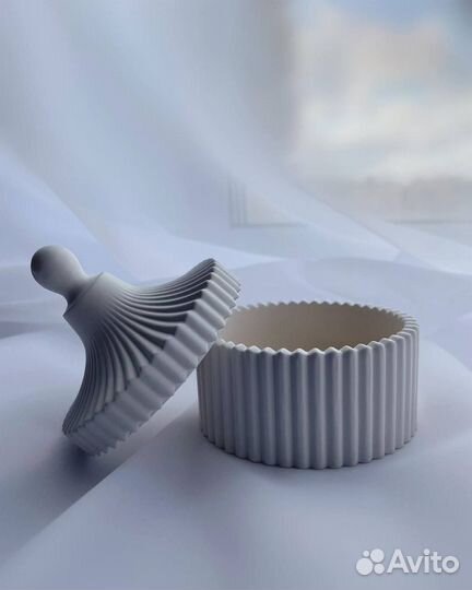 Шкатулка из гипса