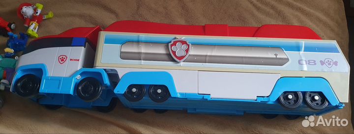 Большой Патрулевоз Щенячий Патруль с игрушками