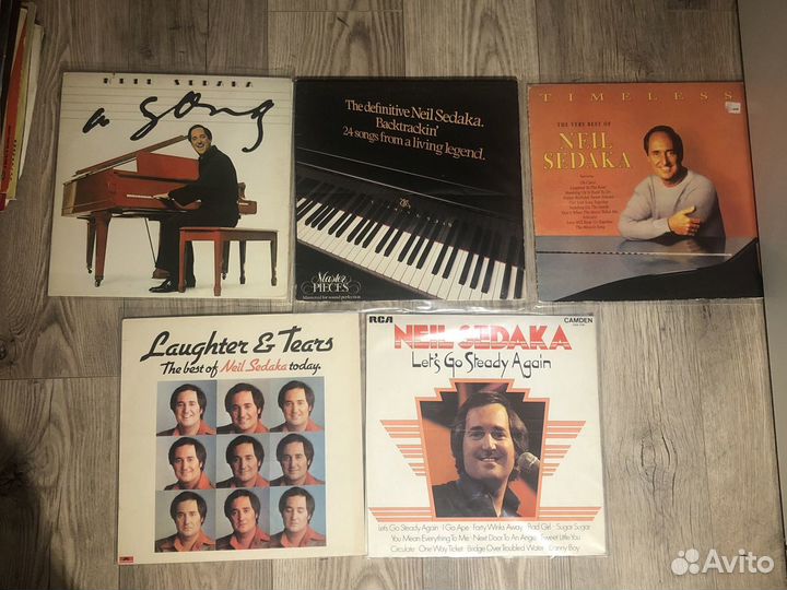 Andy Williams, Neil Sedaka lp, UK