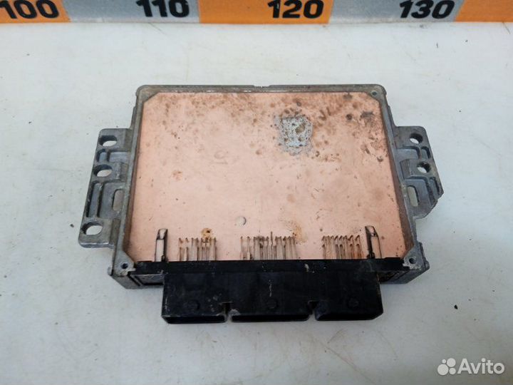 Блок управления двигателем Peugeot 206