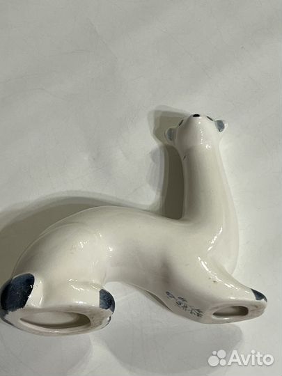 Статуэтка фарфор СССР зик Конаково Ласка