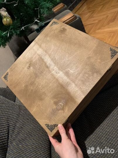 Подарок, деревянная шкатулка