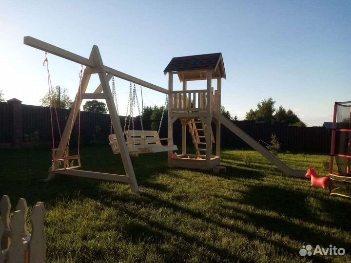 Детский игровой спортивный комплекс