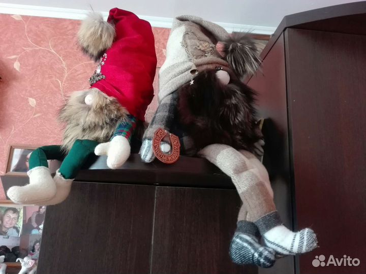 Добрый гном на счастье ручной работы