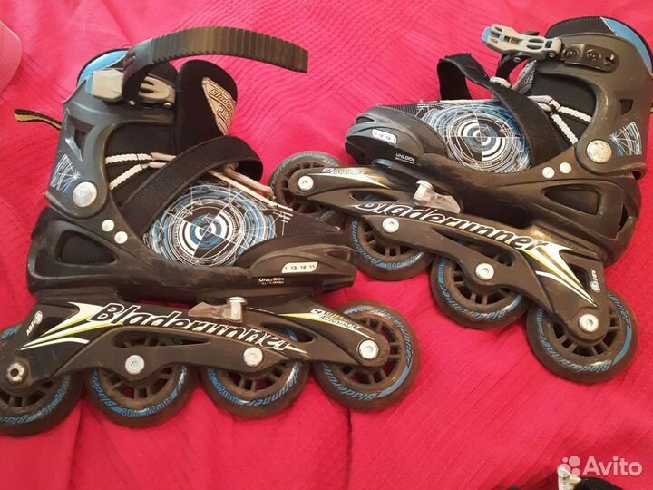 Роликовые коньки bladerunner раздвижные 28-32