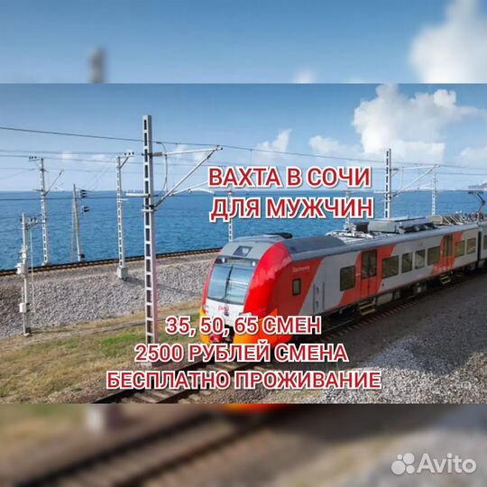 Разнорабочий вахтой в Курортную зону жилье