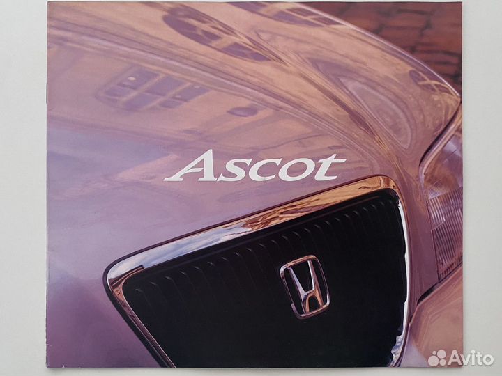 Дилерский каталог Honda Ascot 1993 ce4 ce5