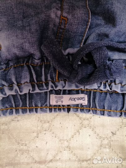 Джинсовые шорты для мальчика gloria jeans