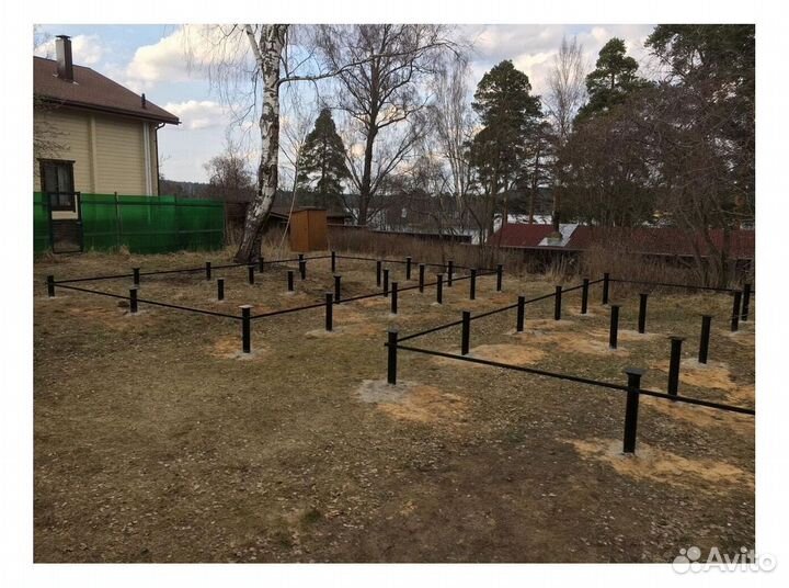 Установка винтовых свай