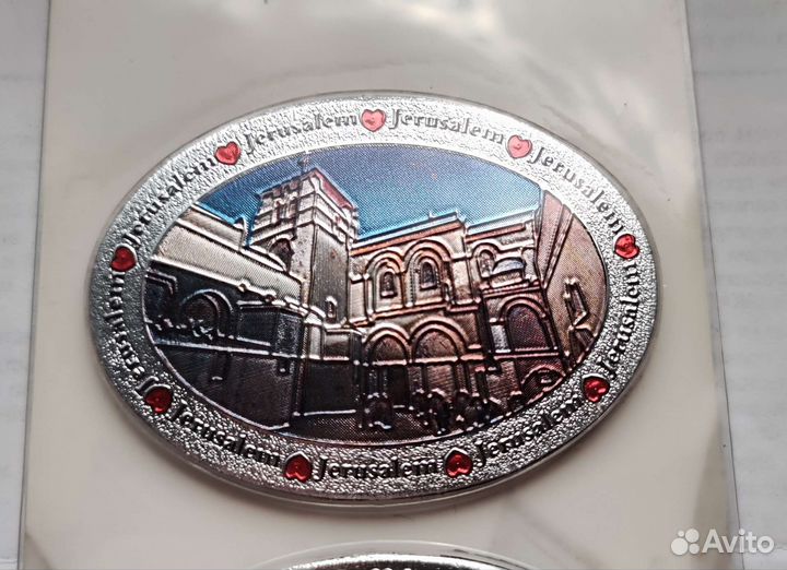 Магниты сувенирные (набор 3 шт), Иерусалим