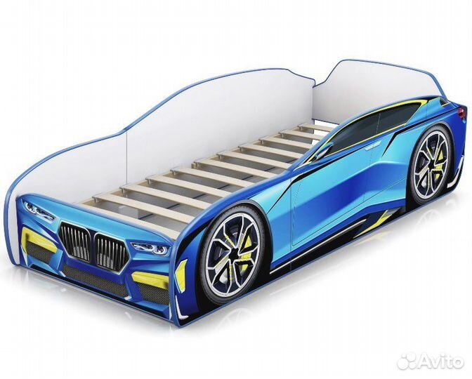 Кровать-машина для мальчиков