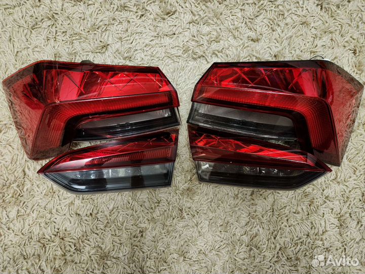 Задние фонари Skoda rapid 2021