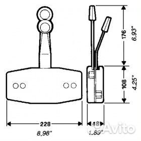 Контроллер - машинка газ реверс Ultraflex