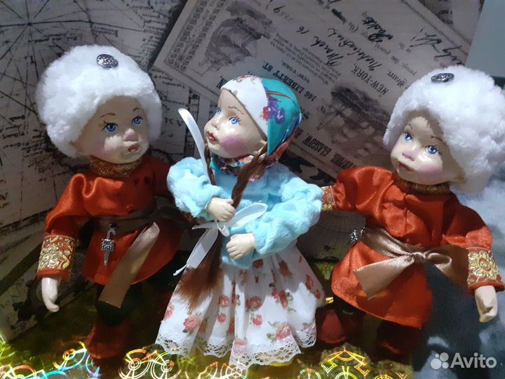 Куклы казаки и казачки